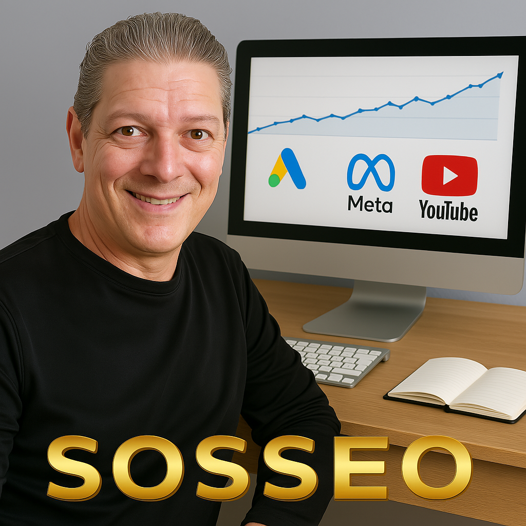 SOSSEO Anúncios ADS GOOGLE E META