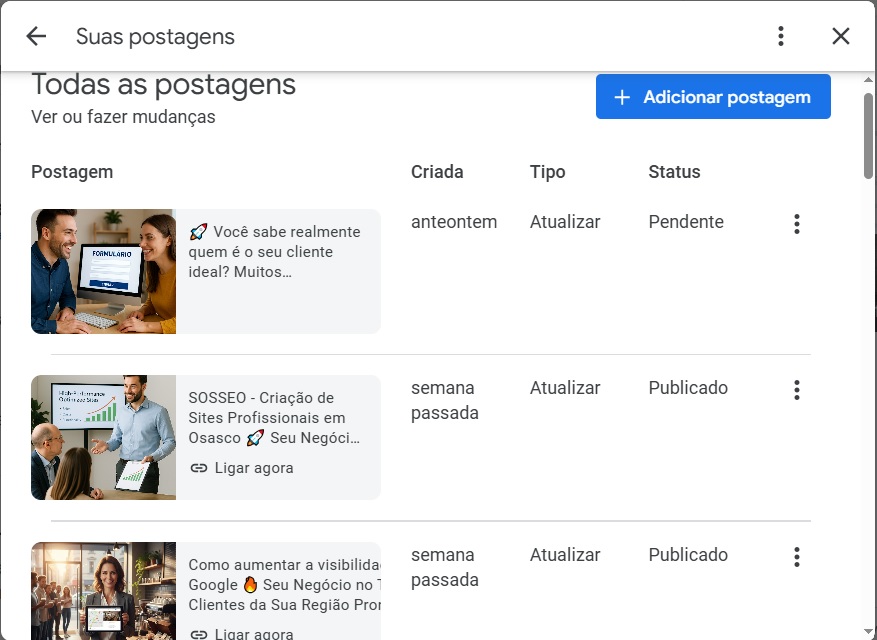 Não Perca Seu Dinheiro Com Rede de Display Google Ads Como Sua empresa aparece mais no Google Com Postagens frequentes no Google Perfil